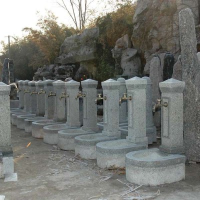 natural surface hand made outdoor granite washing hand troughs