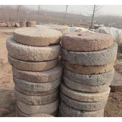 cheap 50-60 diameter old granite for garden decoration