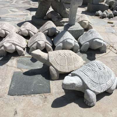 natural stone turtle statue on natrual stone for sale