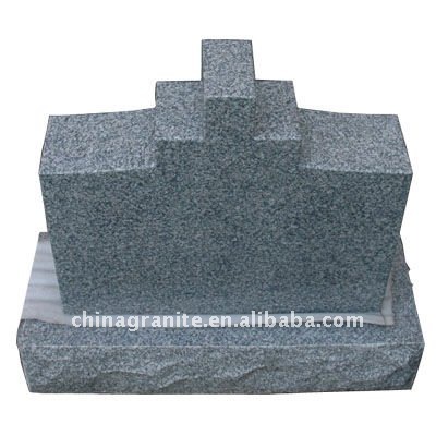 factory price granite monument grey tombstone